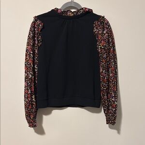 Who What Wear Floral Sleeved Blouse